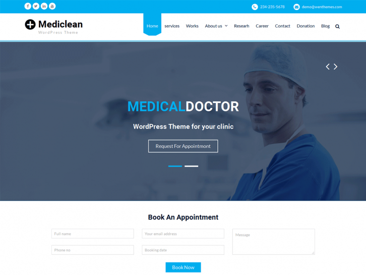 Mediclean wordpress theme o5tg7mgg3zo9563432smdvrwuzzdrfw36dqg99wczu