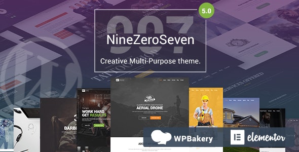 907 Responsive Multi Purpose WordPress Theme v5.1.8