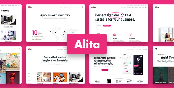 Alita Web Studio WordPress Theme v1.0.1