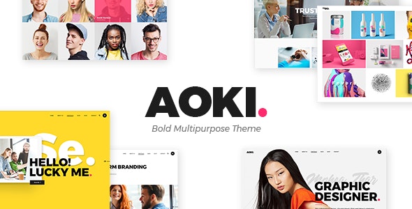 Aoki Creative Design Agency Theme v1.6.1 Nulled