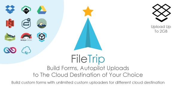 Codecanyon Filetrip Easily upload to Dropbox Google Drive S3 WordPress v3.1.2