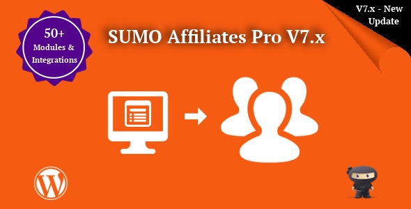 Codecanyon – SUMO Affiliates Pro – WordPress Affiliate Plugin v7.8