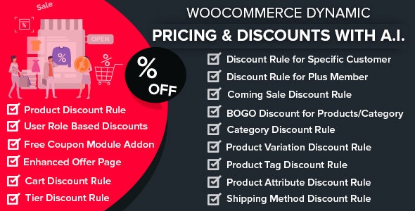 Codecanyon – WooCommerce Dynamic Pricing & Discounts with AI v1.6.8