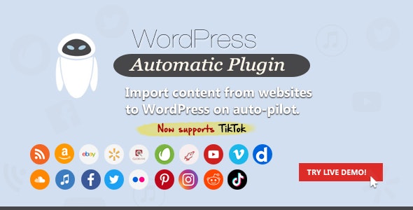 Codecanyon – WordPress Automatic Plugin v3.53.5