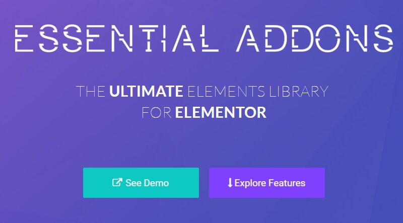 Essential Addons – Most Populars Elements Library For Elementor v4.4.11 Nulled