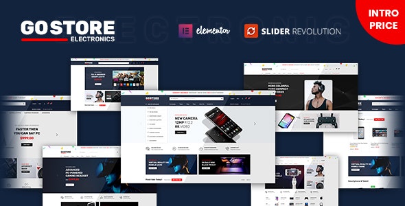 GoStore Elementor WooCommerce WordPress Theme v1.0.5 Nulled