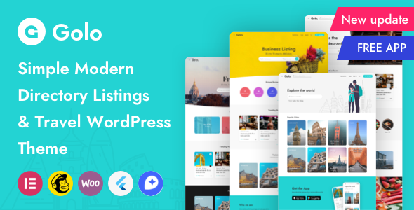 Golo Directory Listing Travel WordPress Theme v1.4.8