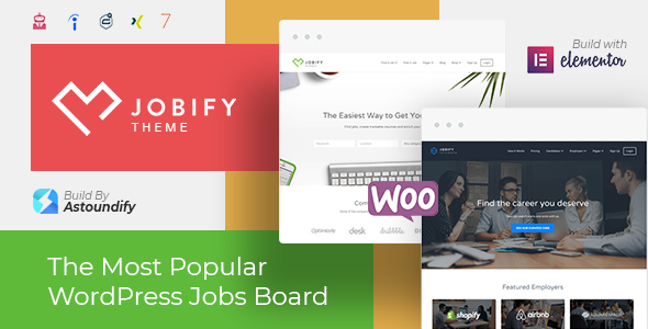 Jobify Job Board WordPress Theme v4.0.0 Nulled