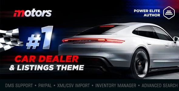 Motors Car Dealer Rental Listing WordPress theme v5.1.0