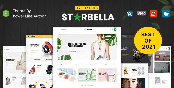 StarBella Multipurpose WooCommerce Theme 28 July 21