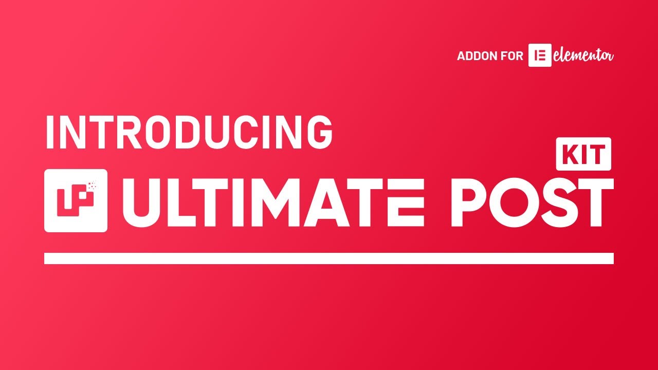 Ultimate Post Kit Pro v2.1.0