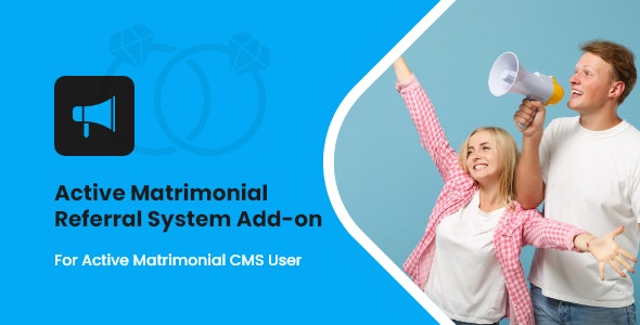 Codecanyon – Active Matrimonial Referral System add-on v1.0