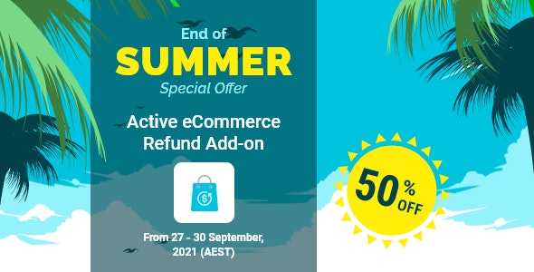 Codecanyon Active eCommerce Refund add on 26 09 21 Nulled