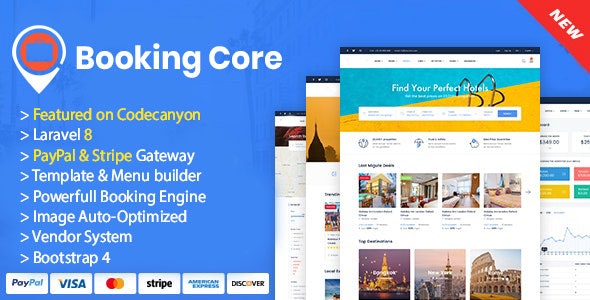 Codecanyon – Booking Core – Ultimate Booking System v2.3.0