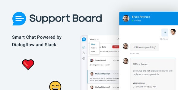 Codecanyon – Chat – Support Board – PHP Chat Application v3.3.4