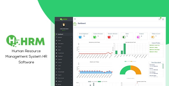 Codecanyon – HR Manager – Human Resource Management System HR Software (HRMS) – 09-08-2021