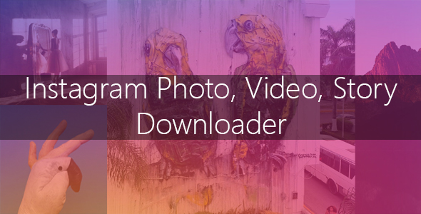 Codecanyon Instagram Image Video and Story Downloader v3.1.0