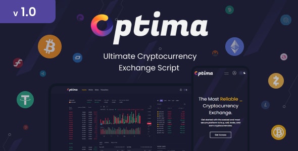 Codecanyon – Optima – Cryptocurrency Exchange Script. Bitcoin & Ethereum. v1.0