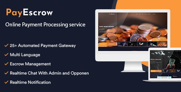 Codecanyon – PayEscrow – Online Payment Processing Service v2.0