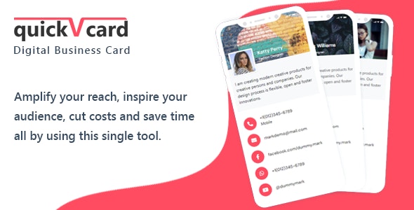 Codecanyon – QuickVCard – Digital Business Card SaaS PHP Script v1.4