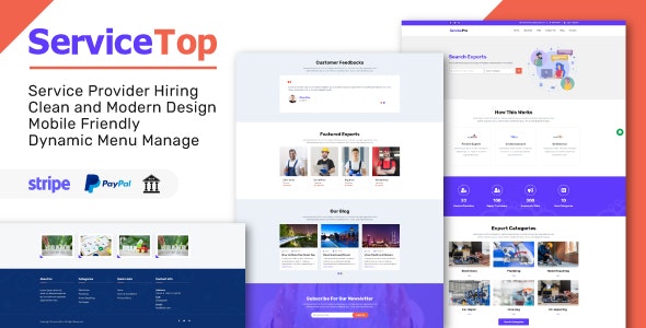 Codecanyon – ServiceTop – Professional Service Selling Marketplace v1.0