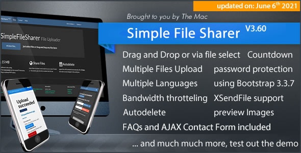 Codecanyon – Simple File Sharer v3.60