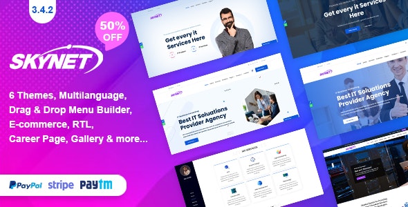 Codecanyon Skynet – Multipurpose Laravel CMS v3.5.1 Nulled