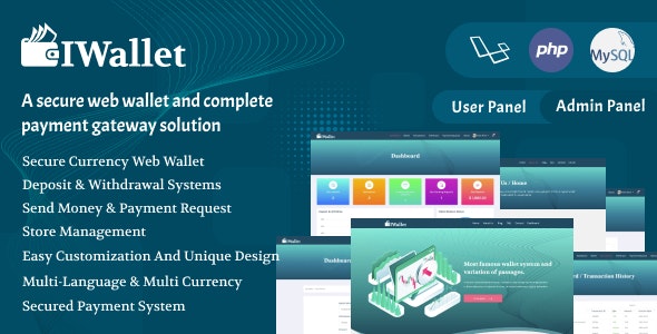 Codecanyon Iwallet A Complete Payment Gateway Solution Script v1.0.0