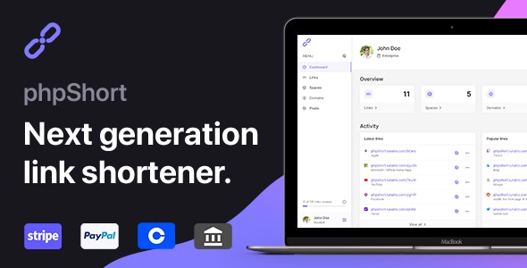 Codecanyon phpShort URL Shortener Platform v4.1.0 Nulled