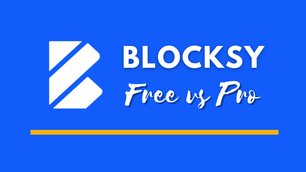 blocksy free vs pro