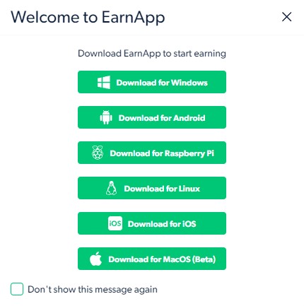 Earn App download
